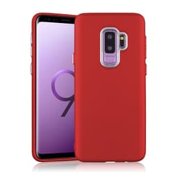Samsung S9 | TPU-Skal Metallknappar - Röd