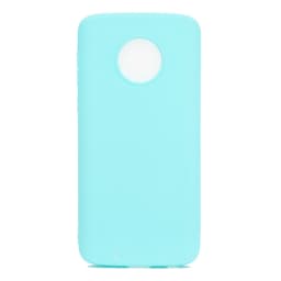Moto G5 PLUS Ultratunn Silikonskal - Turkos