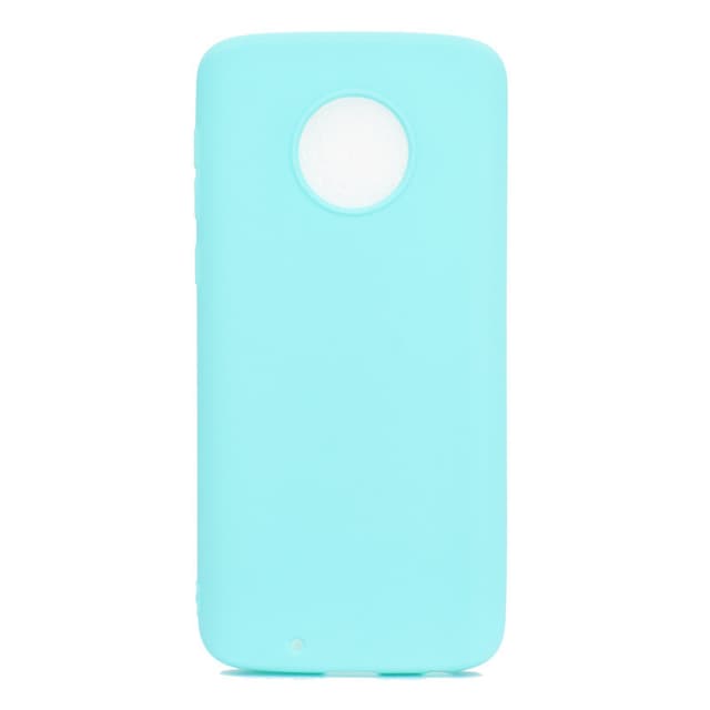 Moto G5 PLUS Ultratunn Silikonskal - Turkos
