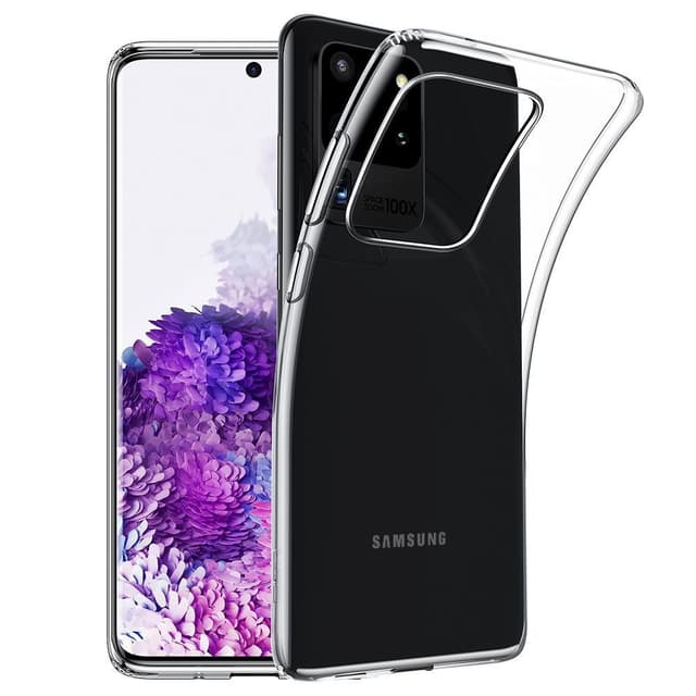 Transparent Silikon TPU-Skal till Samsung S20 Ultra