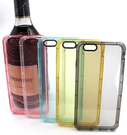 Extra tåligt silikonskal iPhone 6/6s - Blå