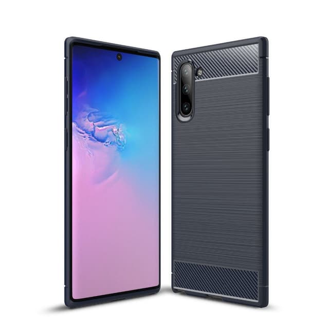 Stöttåligt Armor Carbon TPU-skal Samsung Note 10 - Blå
