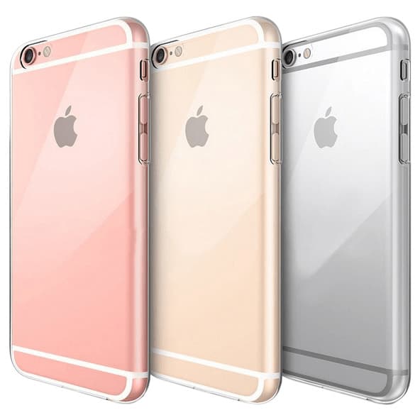 Transparent Silikon TPU-Skal till iPhone 6/6S