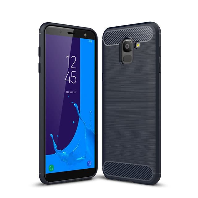 Stöttåligt Armor Carbon TPU-skal Samsung J6 (2018) - Blå