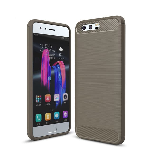 Stöttåligt Armor Carbon TPU-skal Honor 9 - Grå