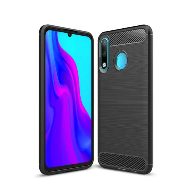 Stöttåligt Armor Carbon TPU-skal Huawei P30 Lite - Svart