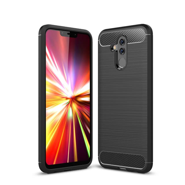 Stöttåligt Armor Carbon TPU-skal Huawei Mate 20 Lite - Svart