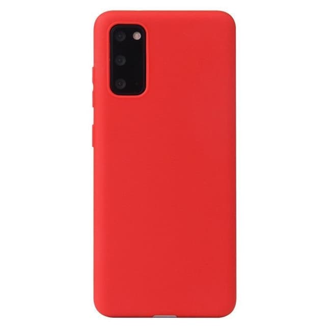 SKALO Samsung A71 Ultraohut TPU-kuori - Punainen