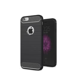SKALO iPhone 6/6S Armor Carbon Stødsikker TPU-cover - Sort