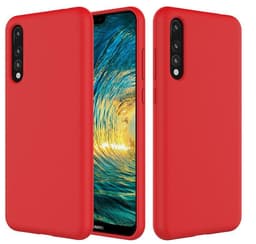 Huawei P20 Pro Ultratunn Silikonskal - Röd