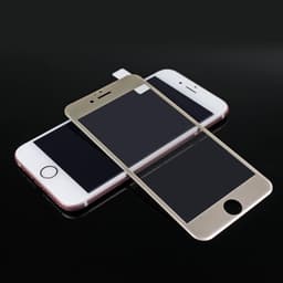 Heltäckande 3D Härdat Glas till iPhone 7/8 PLUS - Guld - Guld