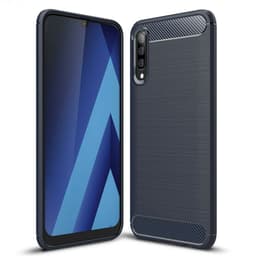 Stöttåligt Armor Carbon TPU-skal Samsung A50 - Blå