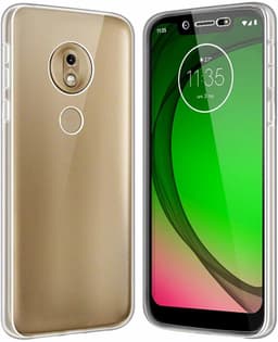 Transparent Silikon TPU-Skal till Moto G7 Play