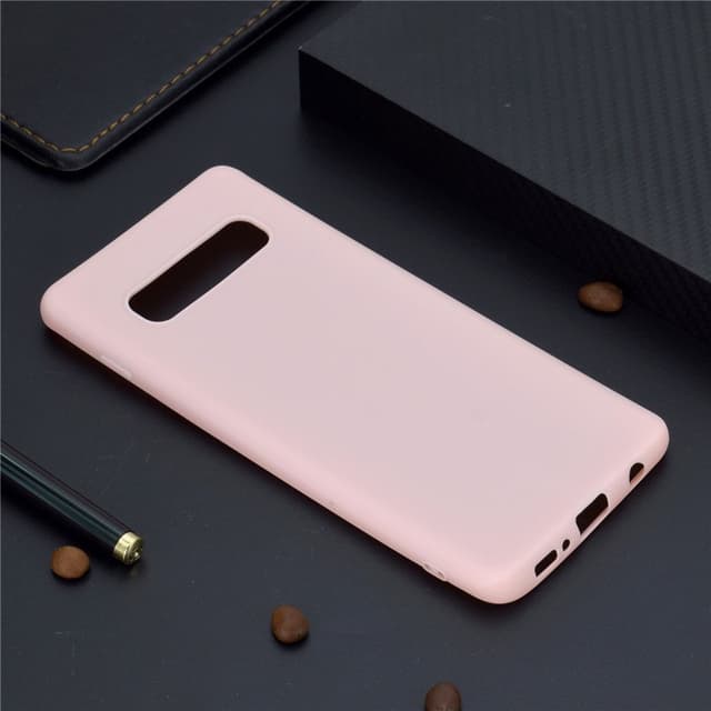 SKALO Samsung S10e Ultratynd TPU-skal - Pink
