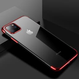 Design TPU-skal Electro Plating till iPhone 11 Pro - fler färger - Röd