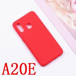 SKALO Samsung A20e Ultratynd TPU-skal - Rød