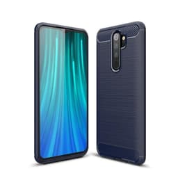 Stöttåligt Armor Carbon TPU-skal Xiaomi Redmi Note 8 Pro - Blå