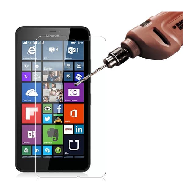 2-PACK Härdat glas till Microsoft Lumia 640