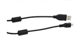 Ekstra lang ladekabel USB til Micro USB 3m - Svart