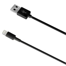 USB - Lightning-kabel Slimmad kontakt 1m