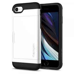 Spigen iPhone 7/8/SE Skal Slim Armor CS Jet White