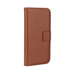 Plånboksfodral Äkta Skinn Samsung Note 9 - Brun