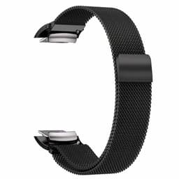 Armbånd til Samsung Gear Fit 2 - Milanese loop - sort S