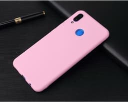 Huawei Y6 2019 Ultratunn Silikonskal - Rosa