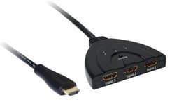 HDMI-kytkin 3x1 UHD 4K2K 1080p