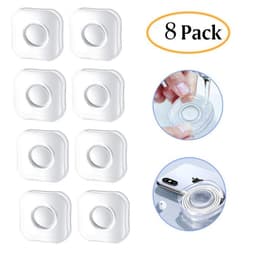 Nano Magic Stickers dobbeltsidige klistremerker 8-pakning firkantet