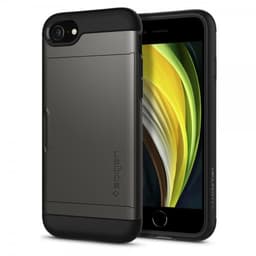 Spigen iPhone 7/8/SE Deksel Slim Armor CS Gunmetal