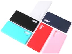 Samsung Note 10 Ultratunn Silikonskal - Vit