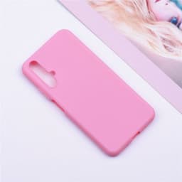 SKALO Huawei Nova 5T Ultratynd TPU-skal - Pink
