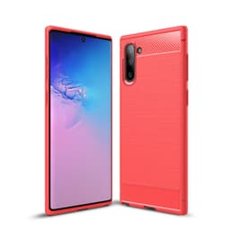 Stöttåligt Armor Carbon TPU-skal Samsung Note 10 - Röd