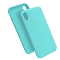 SKALO iPhone X/XS Ultraohut TPU-kuori - Turkoosi