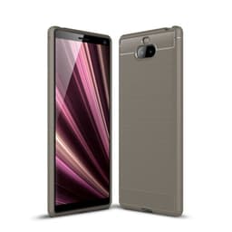 Stöttåligt Armor Carbon TPU-skal Sony Xperia 10 - Grå