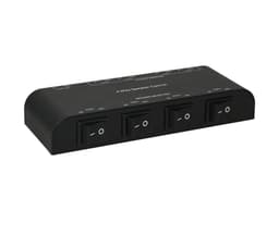 Högtalarswitch 1-4 / 4-vägs högtalarväxel