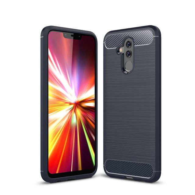 Stöttåligt Armor Carbon TPU-skal Huawei Mate 20 Lite - Blå
