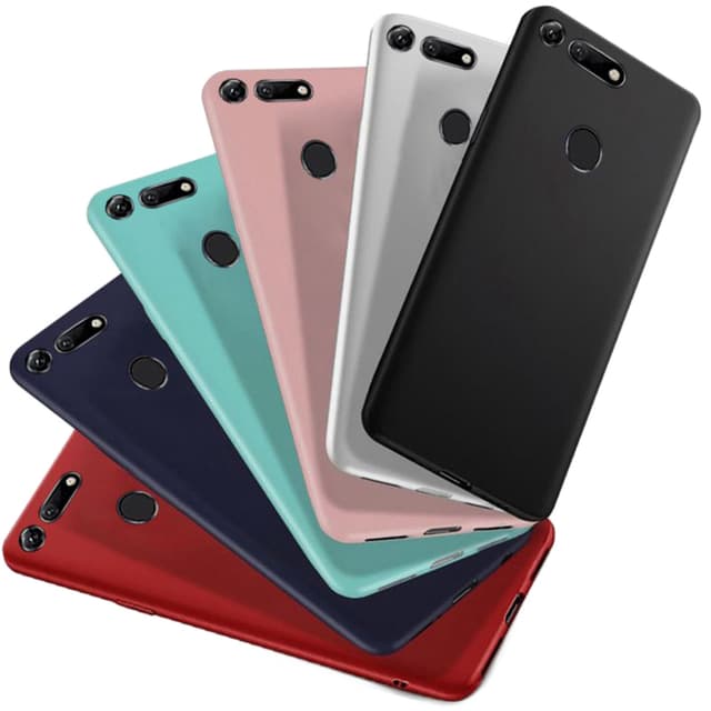 Huawei Honor View 20 Ultratunn Silikonskal - Svart