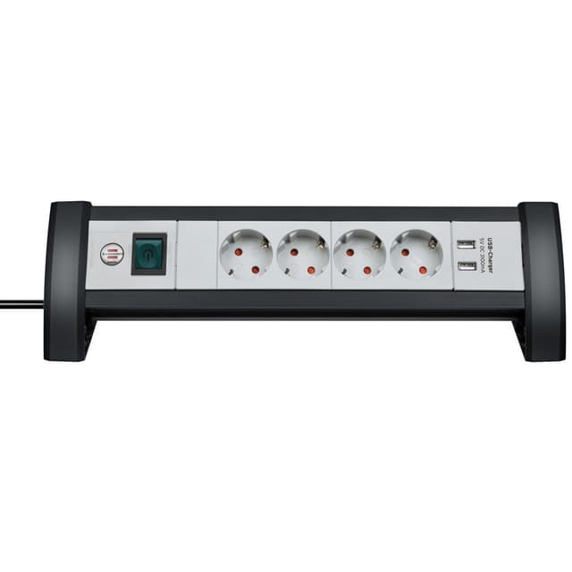 Grindosa 4-veis 2xUSB 3.1A