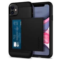 Spigen iPhone 11 Cover Slim Armor CS Sort