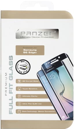 Panzer Curved Galaxy S6 edge+ näytönsuoja (musta)