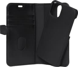 Buffalo iPhone 12 mini lompakkokotelo (musta)