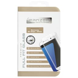 Panzer Skärmskydd Samsung Galaxy S7 Edge (vit)