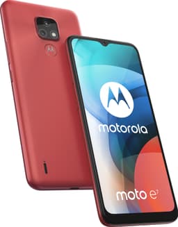 Motorola Moto E7 smarttelefon 2/32GB (satin coral)