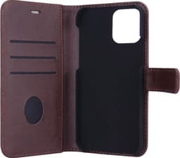 Radicover 2-i-1 lommebokdeksel til iPhone 12/12 Pro (brun)