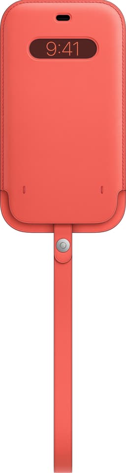 iPhone 12 Pro Max suojakuori MagSafella (sitruspinkki)