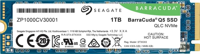 Seagate Barracuda Q5 intern NVMe SSD (1 TB) - Elgiganten