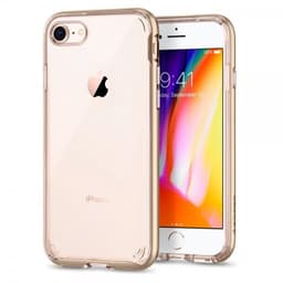 Neo Hybrid Crystal 2 till iPhone 7/8/SE 2020 Suojakuori Champange Keltainend
