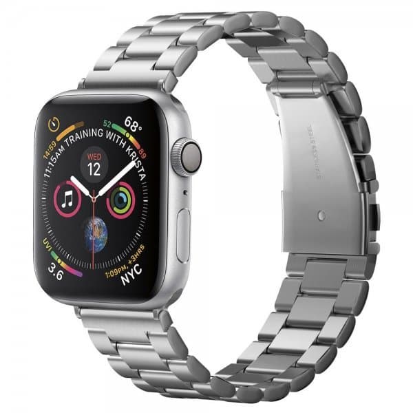 Spigen Apple Watch 42/44/45mm/Apple Watch Ultra Armband Modern Fit Silver